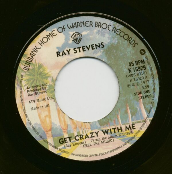 Ray Stevens - Get Crazy With Me - Dixie Hummingbird (7inch