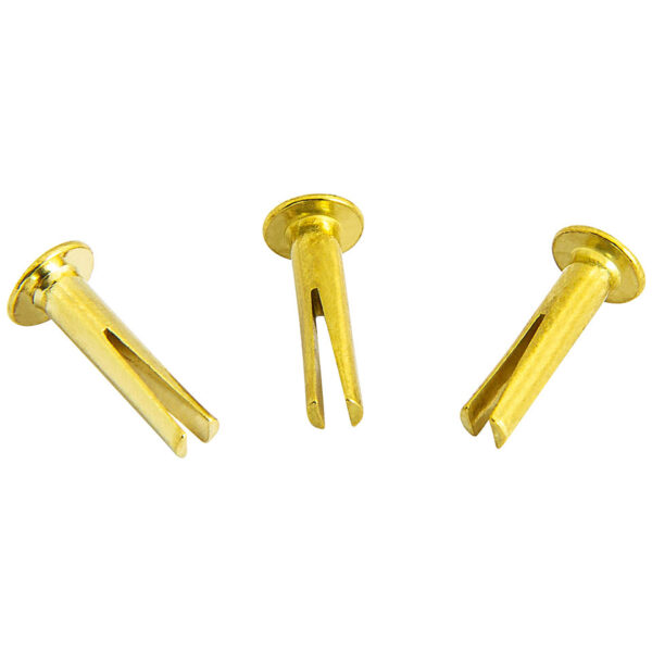 Meinl CY-RIVET-BR Sizzle Rivet 3 Pcs. Brass Plated Steel