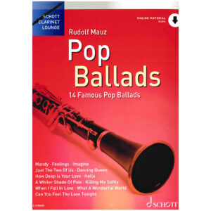 Schott Clarinet Lounge - Pop Ballads Notenbuch