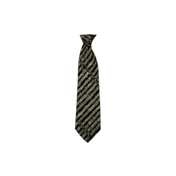 The Music Gifts Company Silk Tie Mozart - Black Geschenkartikel