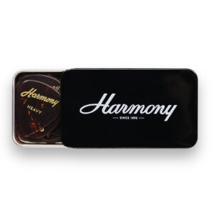 Harmony Celluloid Tortoise Heavy 12 Stück Tin Box Plektrum