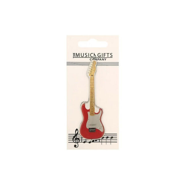 The Music Gifts Company Fridge Magnet - Electric Guitar Dekomagnet