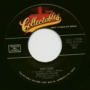 Shirley Ellis And Johnny Maddox - Shy One - The Crazy Otto (7inch