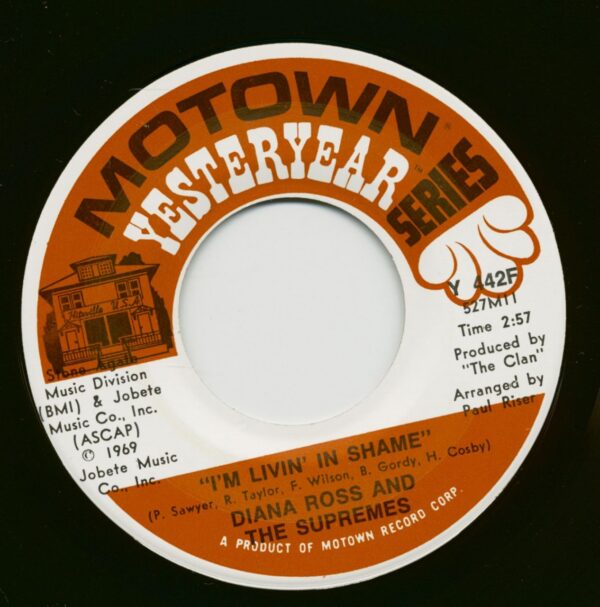 Diana Ross & The Supremes - I'm Livin' In Shame - Someday We'll Be Together (7inch