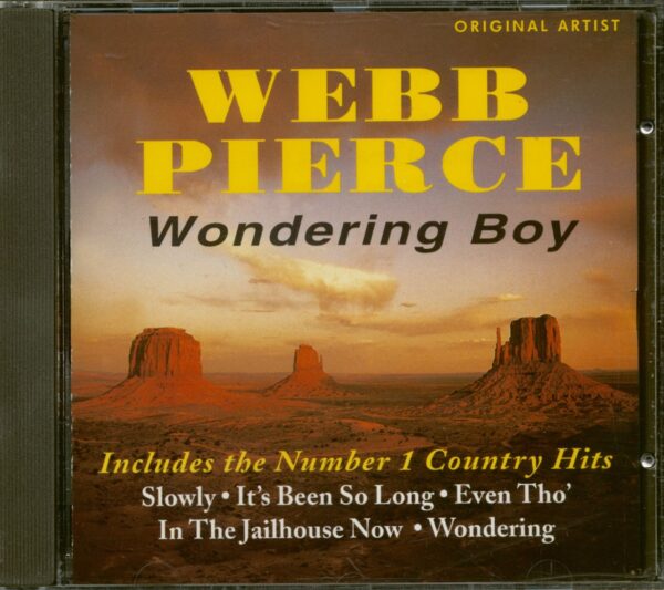 Webb Pierce - The Wondering Boy - Live (CD)