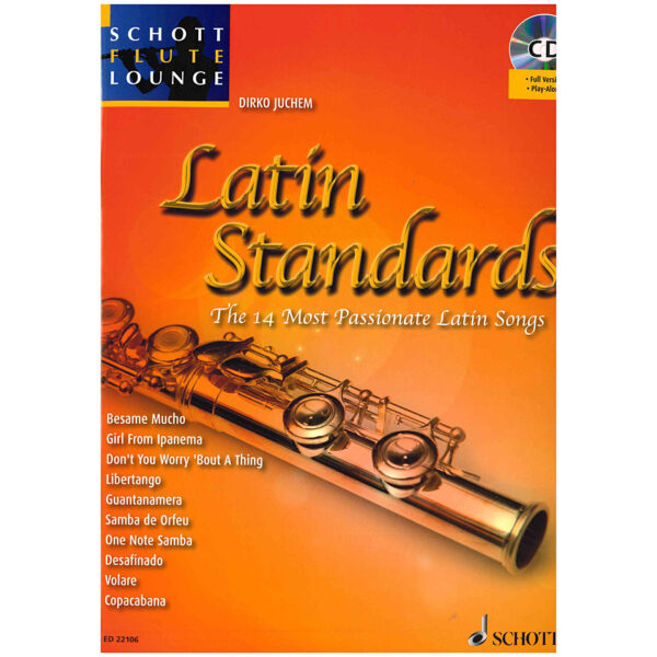 Schott Flute Lounge - Latin Standards Notenbuch