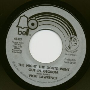 Vicki Lawrence - The Night The Lights Went Out In Georgia - Dime A Dance (7inch