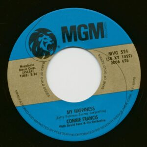 Connie Francis - If I Didn't Care - My Happiness (7inch