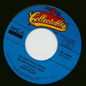 Brian Hyland - Itsy Bitsy Teenie Weenie Yellow Polkadot Bikini - Here Comes Summer (7inch