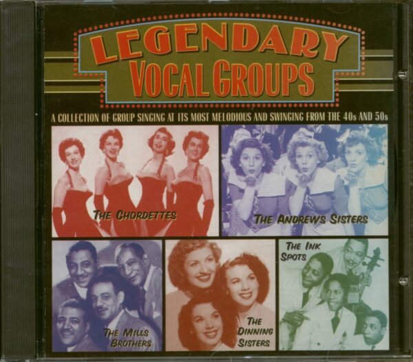 Various - Legendary Vocal Groups (CD)