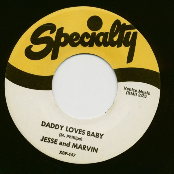 Jesse And Marvin - Dream Girl - Daddy Loves Baby (7inch