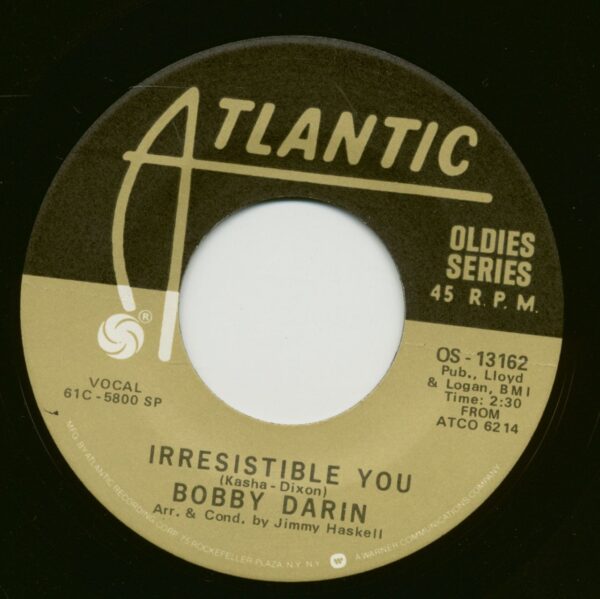 Bobby Darin - Irresistible - Baby Face (7inch