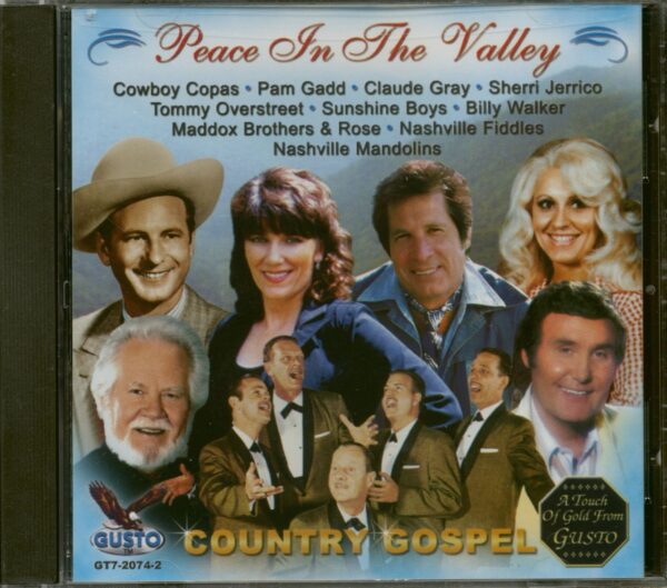 Various - Peace In The Valley - Country Gospel (CD)