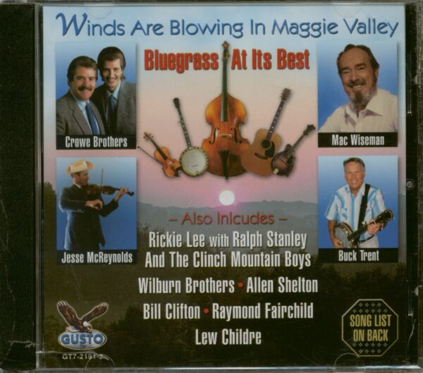 Various - Winds Are Blowing In Maggie Valley - Bluegrass At Its Best (CD)