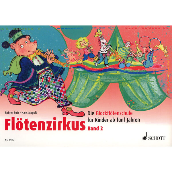 Schott Flötenzirkus Bd.2 Lehrbuch