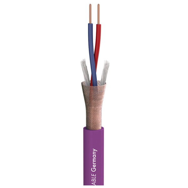 Sommer Cable Stage 22 Highflex violett Meterware Audiokabel