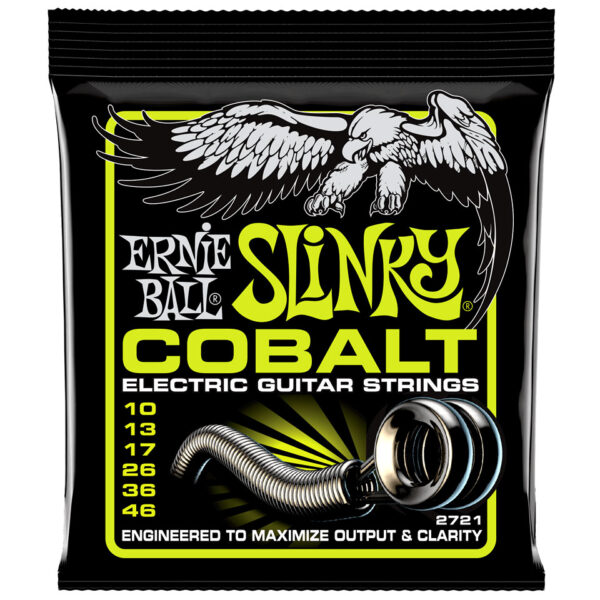 Ernie Ball Regular Slinky Cobalt 2721 .010-046 Saiten E-Gitarre