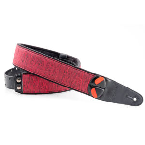 RightOn! Straps Mojo Boxeo red Gitarrengurt