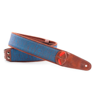 RightOn! Straps Mojo Boxeo blue Gitarrengurt