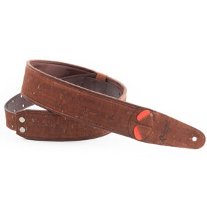 RightOn! Straps Mojo Cork brown Gitarrengurt