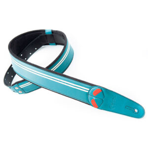 RightOn! Straps Mojo Race teal Gitarrengurt