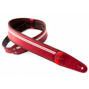 RightOn! Straps Mojo Race red Gitarrengurt