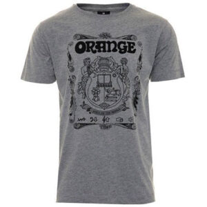 Orange T-Shirt Crest GREY S T-Shirt