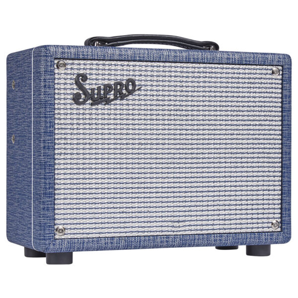 Supro '64 Super Blue Rhino Tolex E-Gitarrenverstärker