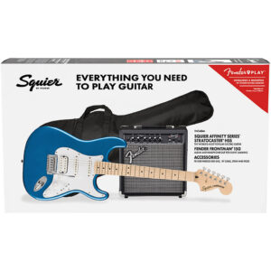 Squier Affinity Strat Pack HSS LPB E-Gitarren Set