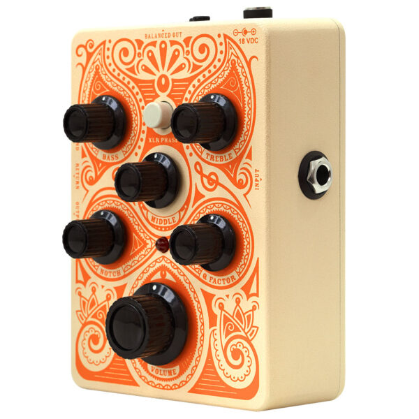 Orange Acoustic Pedal Effektgerät Akustikgitarre