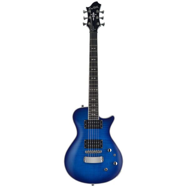 Hagstrom Ultra Swede Worn Demin Burst E-Gitarre