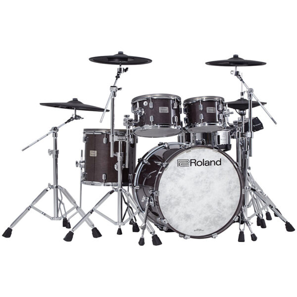 Roland V-Drums VAD706-GE Acoustic Design Kit - Gloss Ebony E-Drum Set