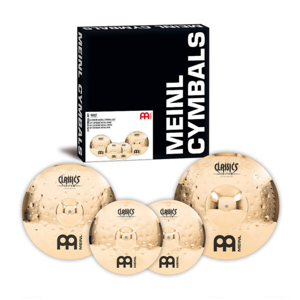 Meinl Classics Custom Extreme Metal Cymbal Set CC-EM480 Becken-Set