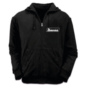 Ibanez Black Logo S Hood Zip