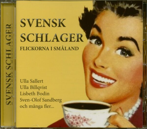 Various - Svensk Schlager - Flickorna I Smaland (CD)