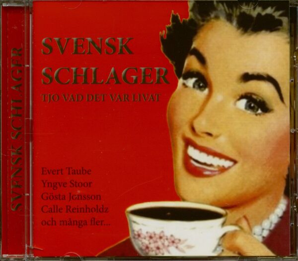 Various - Svensk Schlager - Tjo Vad Det Var Livat (CD)