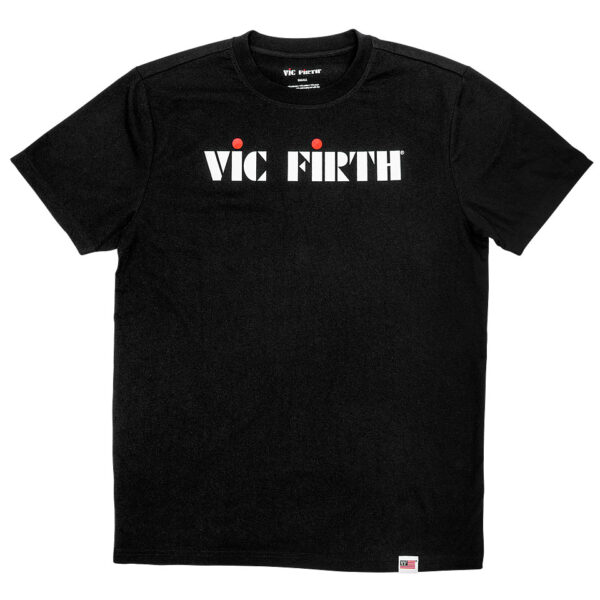 Vic Firth Black Logo Tee S T-Shirt