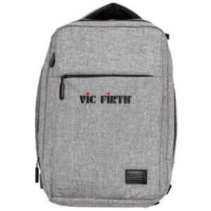 Vic Firth PBKPK Gray Travel Backpack Drumbag