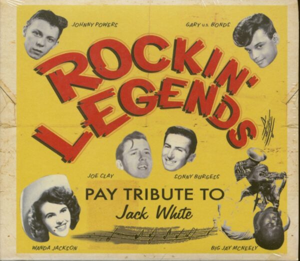 Various - Rockin' Legends Pay Tribute to Jack White (CD)