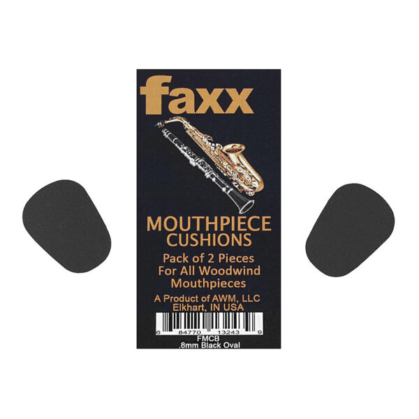 Faxx Mouthpiece Cushion black oval Bissplatte