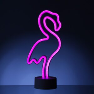 LED NEON Figur FLAMINGO - Neonlicht - H: 30cm - Batterie oder USB B...