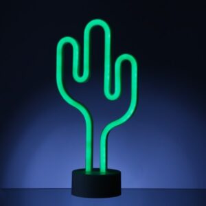 LED NEON Figur Kaktus - Neonlicht - H: 30cm - Batterie oder USB Bet...