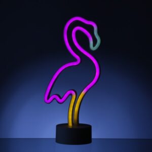 LED NEON Figur FLAMINGO - Neonlicht - H: 30cm - Batterie oder USB B...