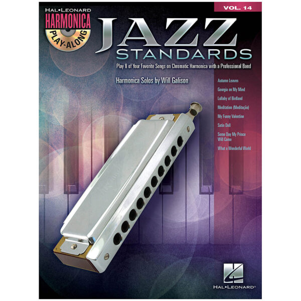 Hal Leonard Harmonica Play-Along Vol.14 - Jazz Standards Play-Along