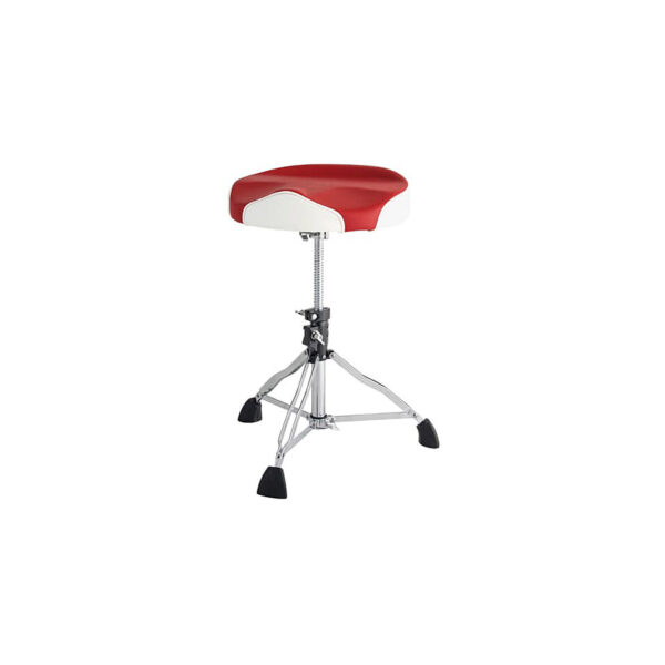 Dixon PSN-13RW Motorcycle Throne red/white Drumhocker