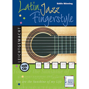 Acoustic Music Books Latin Jazz Fingerstyle Lehrbuch