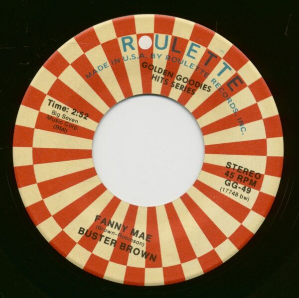 Buster Brown And Don & Dee Dee Ford - Fanny Mae - I Need Your Lovin' (7inch