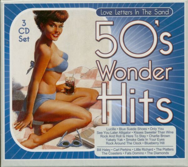 Various - 50's Wonder Hits - Love Letters In The Sand (3-CD)