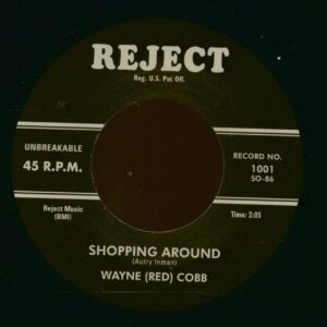 Wayne (Red) Cobb - Shopping Around - Somethin' Bad Gonna Happen (7inch