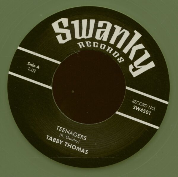 Tabby Thomas & Bobby Charles - Teenagers - Swanky DJ Series (7inch